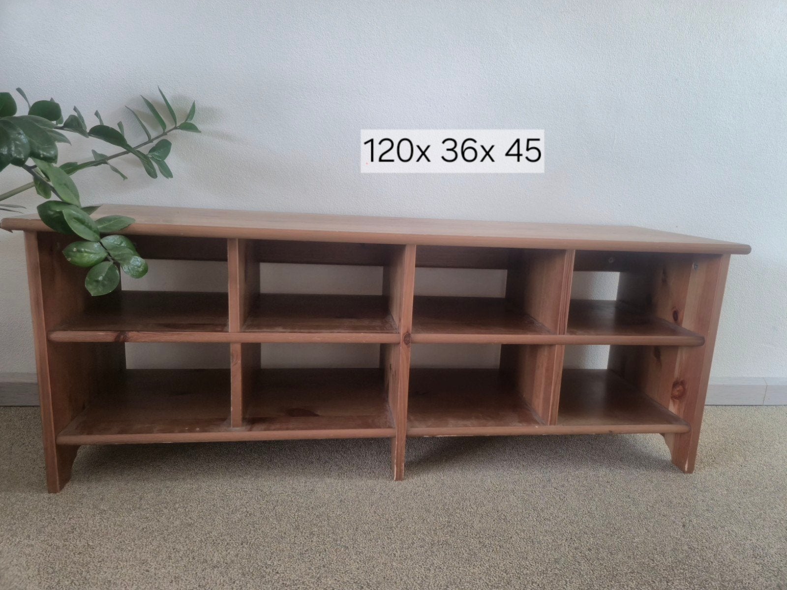 Schoenenkast en kapstok van ikea(leksvik), Ophalen, Zo goed als nieuw, Minder dan 150 cm, Minder dan 100 cm