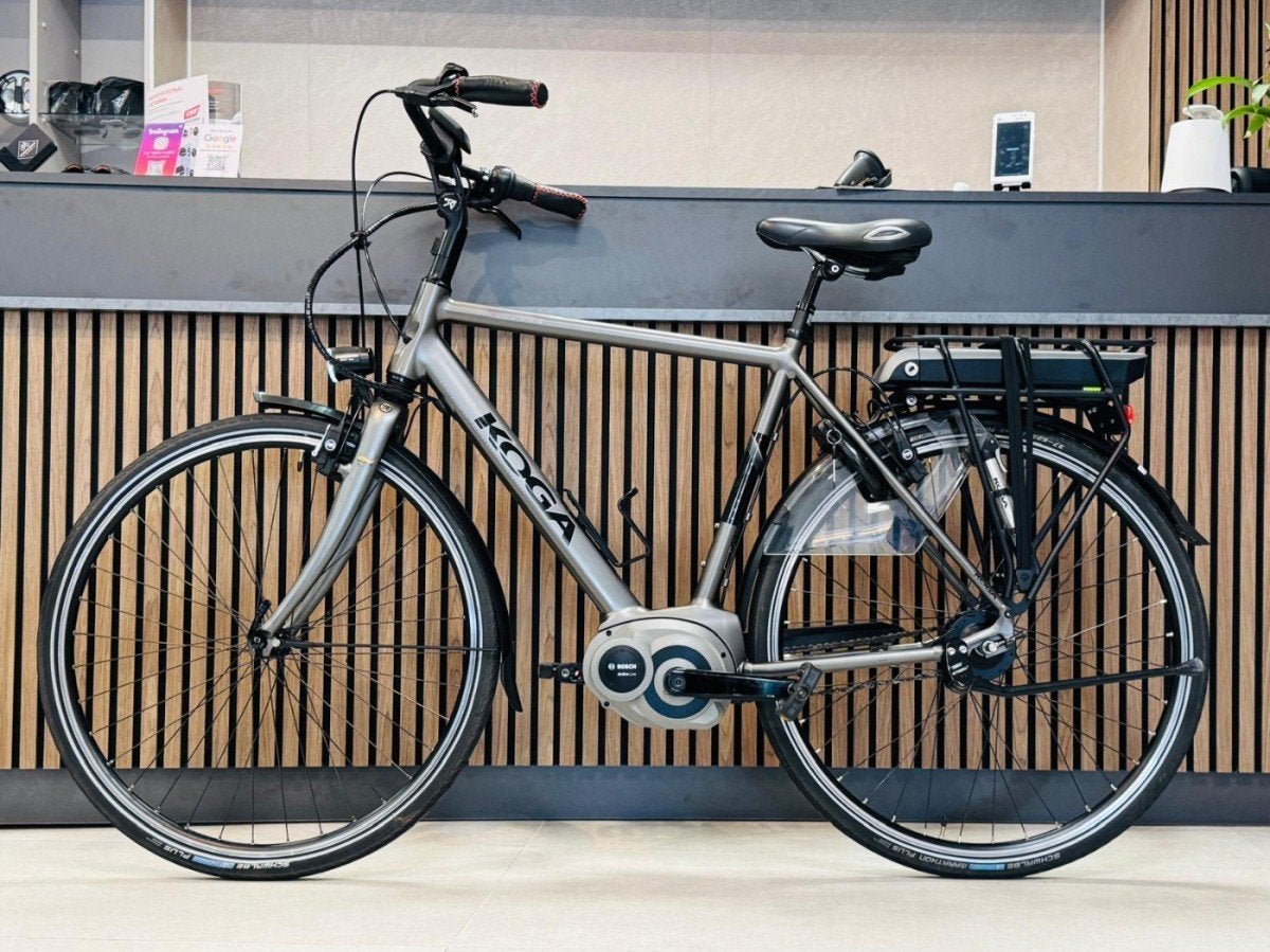 Koga E-Nova Bosch Systeem Heren Grijs 57cm, Fietsen en Brommers, Gebruikt, -, -, -
