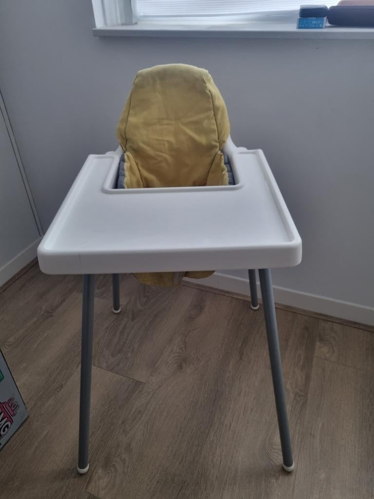 Ikea eetstoel kind met blad en hoes, Kinderen en Baby's, Kinderstoelen, Ophalen, Overige typen