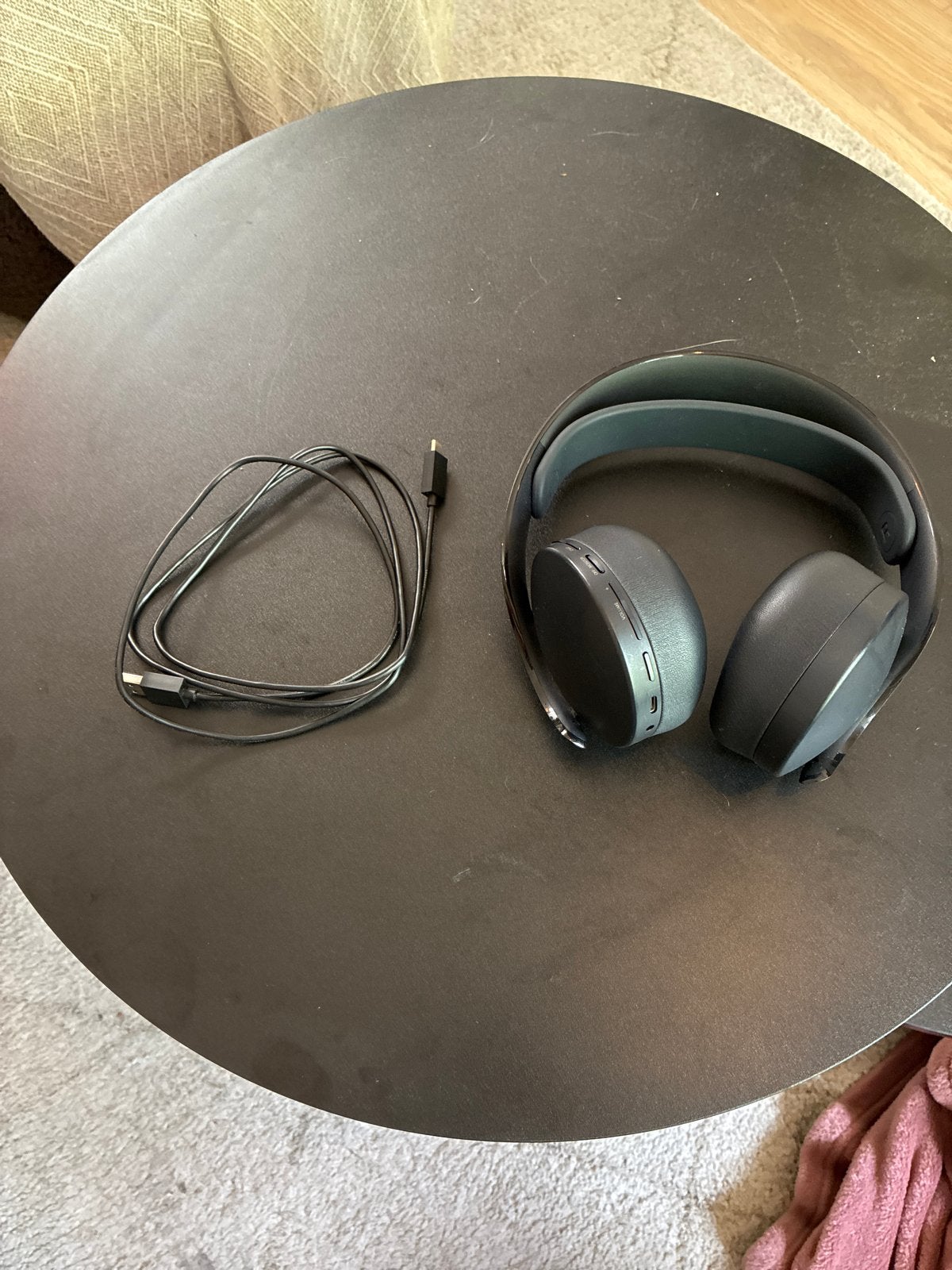 Sony PlayStation Pulse 3D Wireless Headset Zwart, Ophalen, Zo goed als nieuw, Zwart, Draadloos