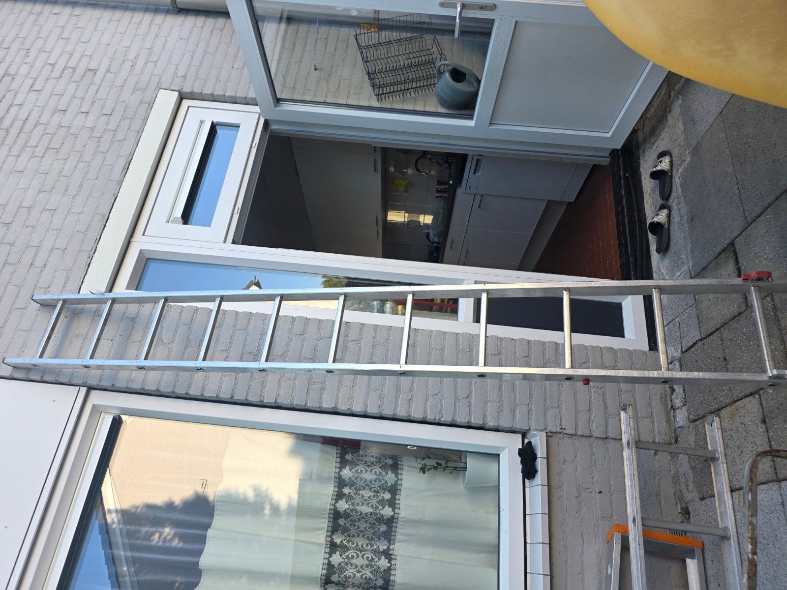 Ladders, Ophalen, Minder dan 2 meter