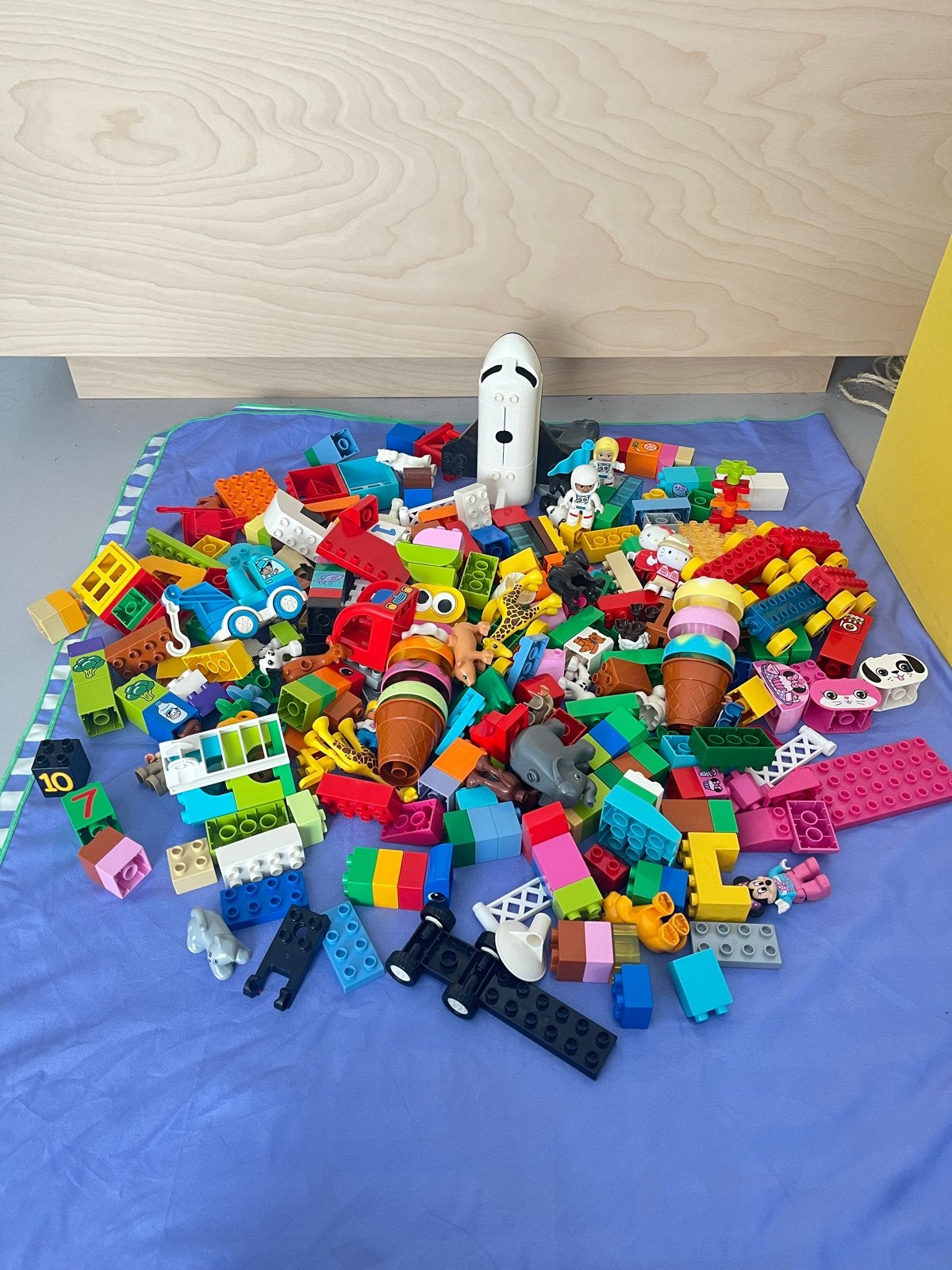 Grote doos Lego Duplo, Ophalen, Inclusief minifiguren, Gebruikt, Duplo