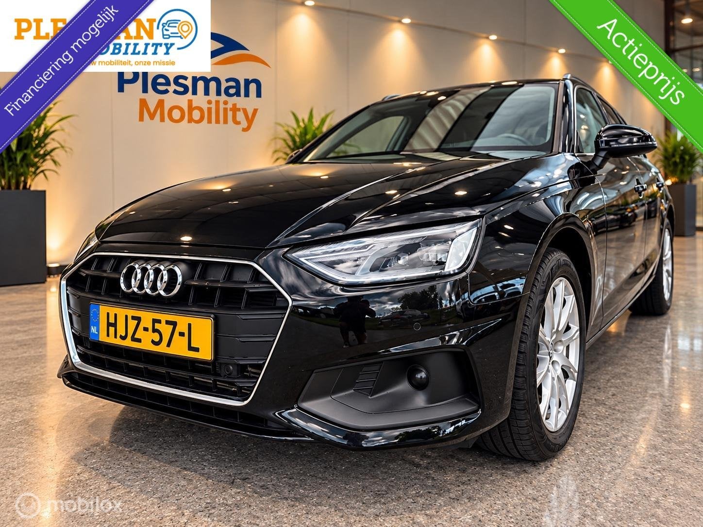 Audi A4 Avant 35 TFSI S edition Aut Nette Auto! Garantie!, Stof, Gebruikt, Euro 6, 4 cilinders