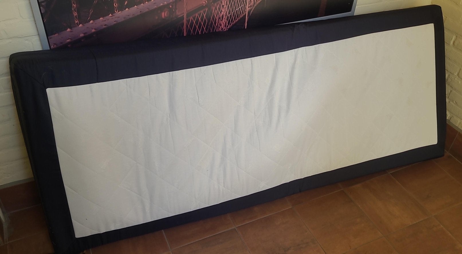 Net boxspringmatras 80 x 190 x 15 cm ophalen in Eindhoven, Ophalen, Gebruikt, Eenpersoons, 190 cm of minder