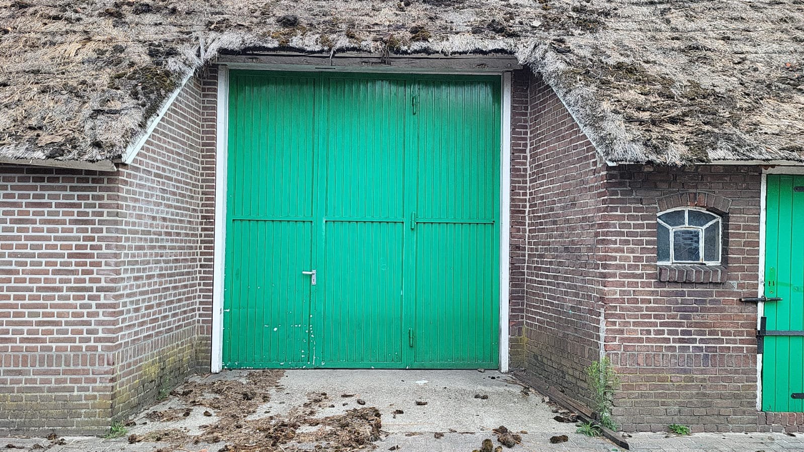 Stalen (segment) deur, Ophalen, Gebruikt, Overige typen, Metaal