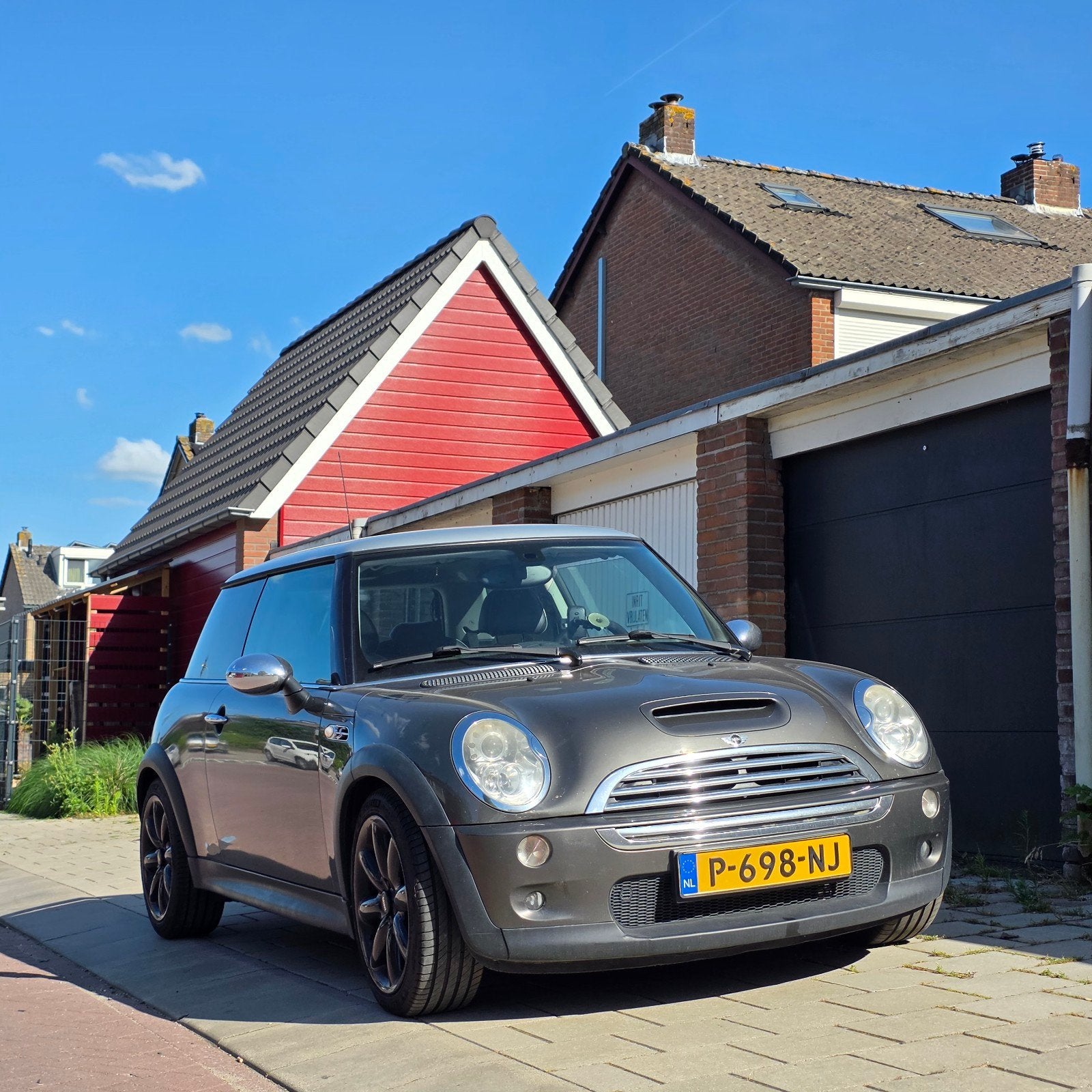 Mini Cooper S 2006 parklane, Voorwielaandrijving, Zwart, 4 cilinders, 4 stoelen