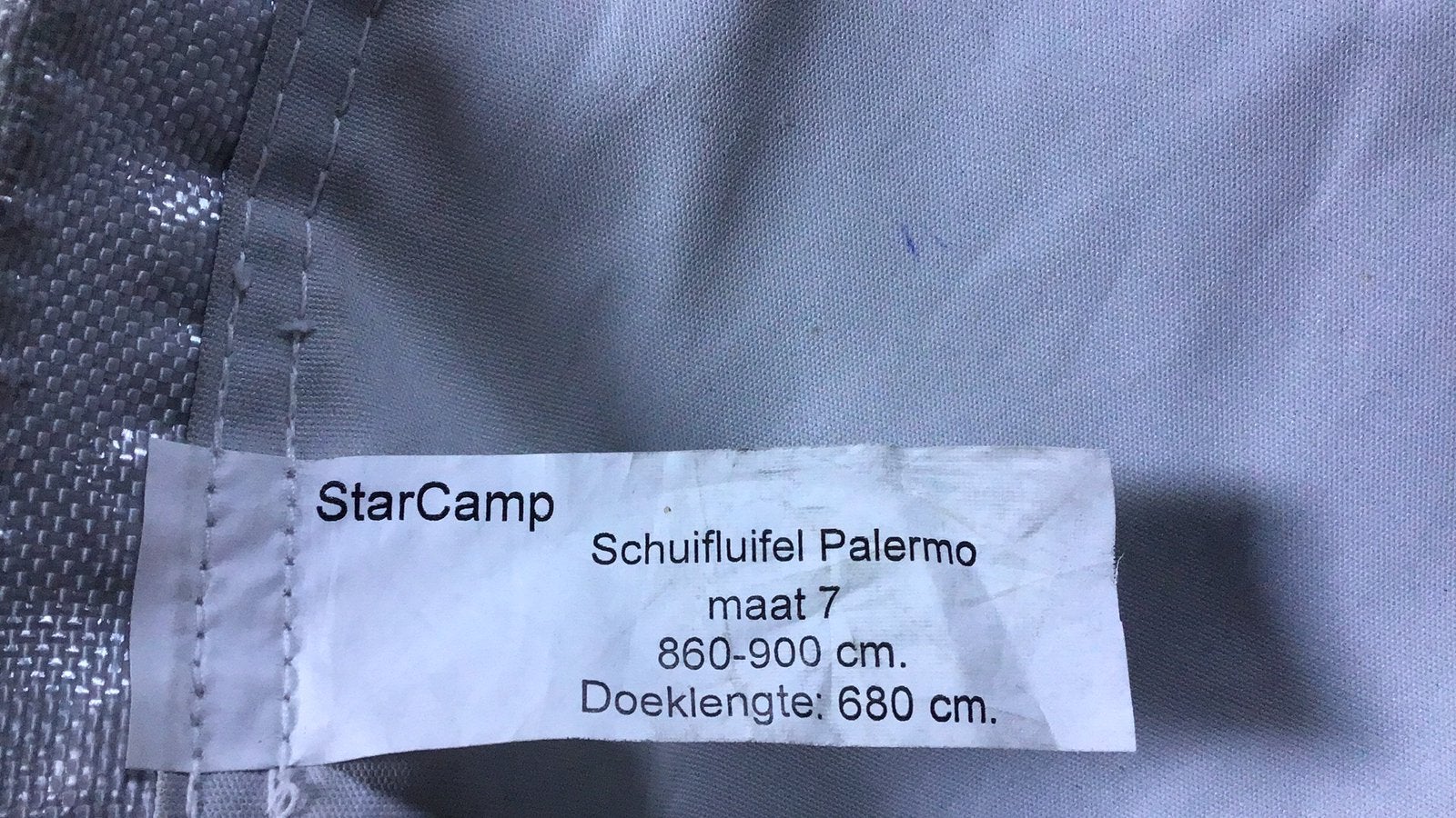 Caravan schuifluifel, Caravans en Kamperen, Ophalen, Gebruikt