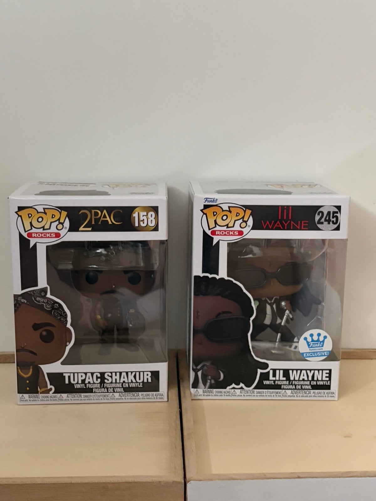 Funko pops, Ophalen, Zo goed als nieuw