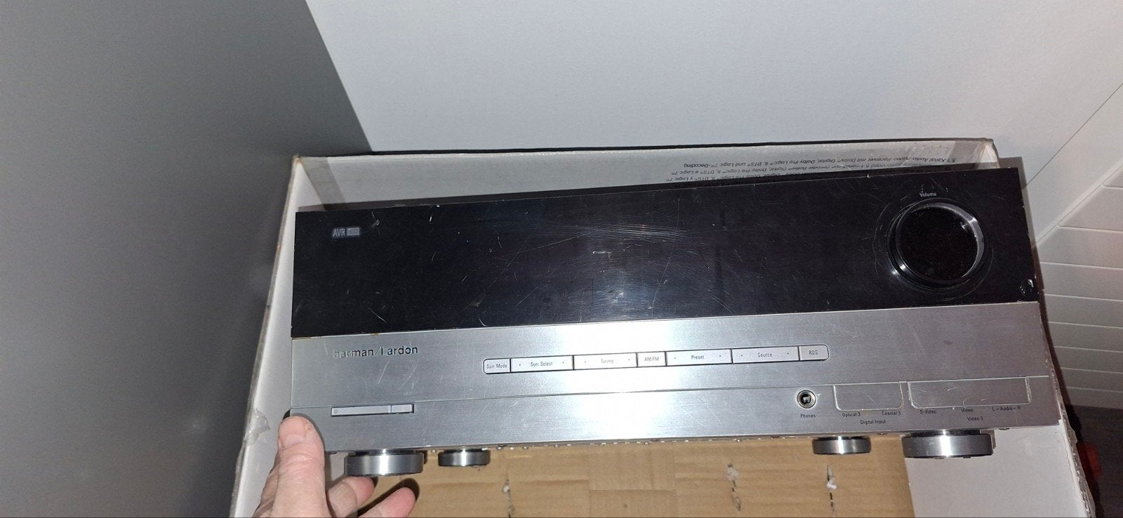 Harman Kardon AVR 137, Gebruikt, 120 watt of meer, Ophalen, Overige merken