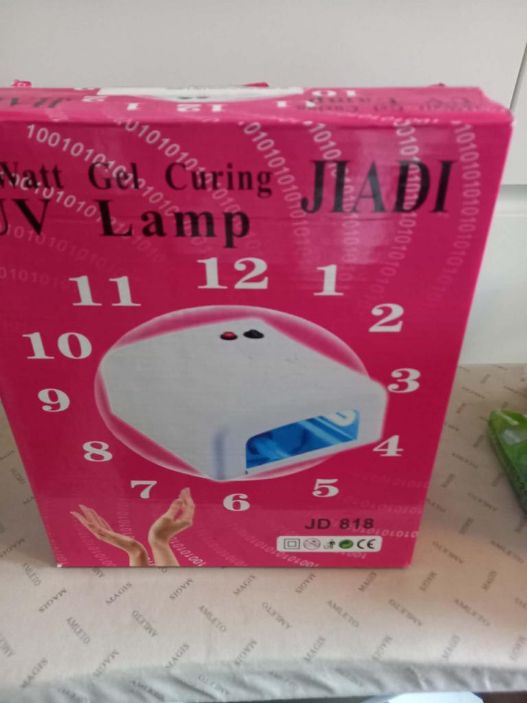 JIADI UV Gel Uithardingslamp voor Nagels, Ophalen, Nieuw, Verzorging