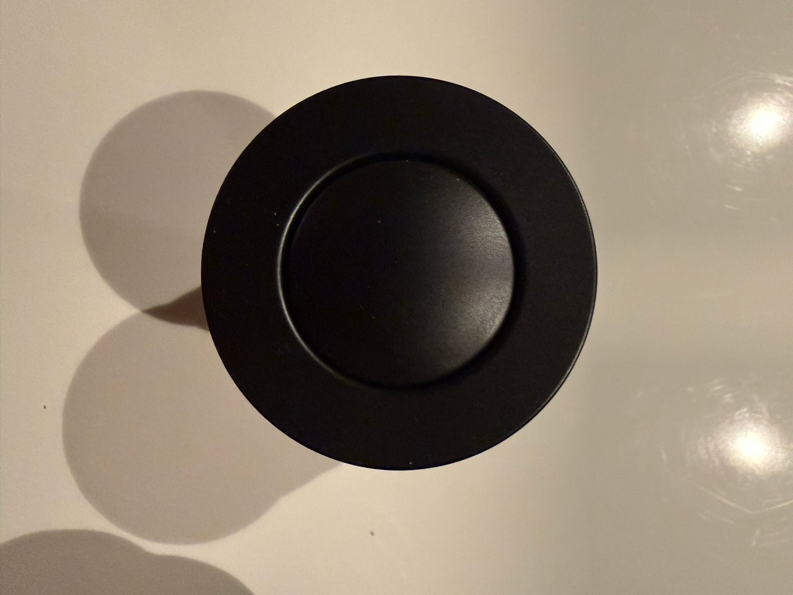 Zwarte afvoerplug voor wastafel of bad, Ophalen of Verzenden, Nieuw, Overige typen