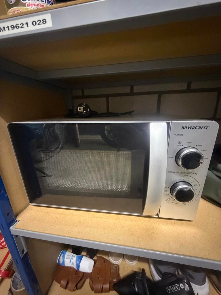SilverCrest Magnetron - Compact en Krachtig, Witgoed en Apparatuur, Magnetrons, Gebruikt, Minder dan 45 cm, Ophalen of Verzenden