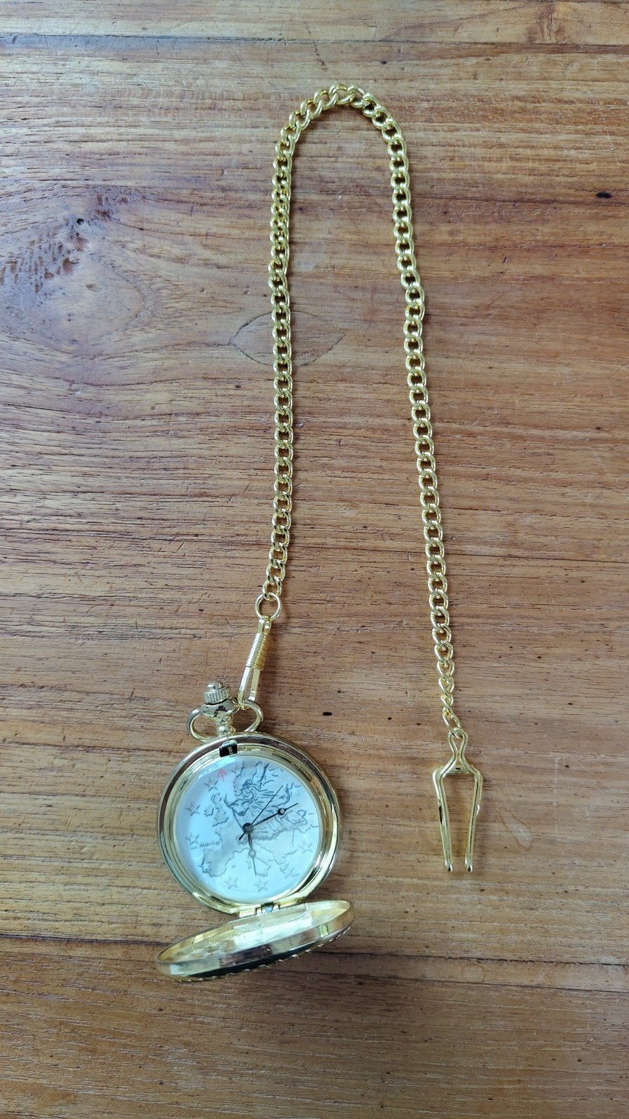 Zakhorloge Von Hattenberg met ketting, Overige merken, Zakhorloge, Ophalen of Verzenden, Onbekend