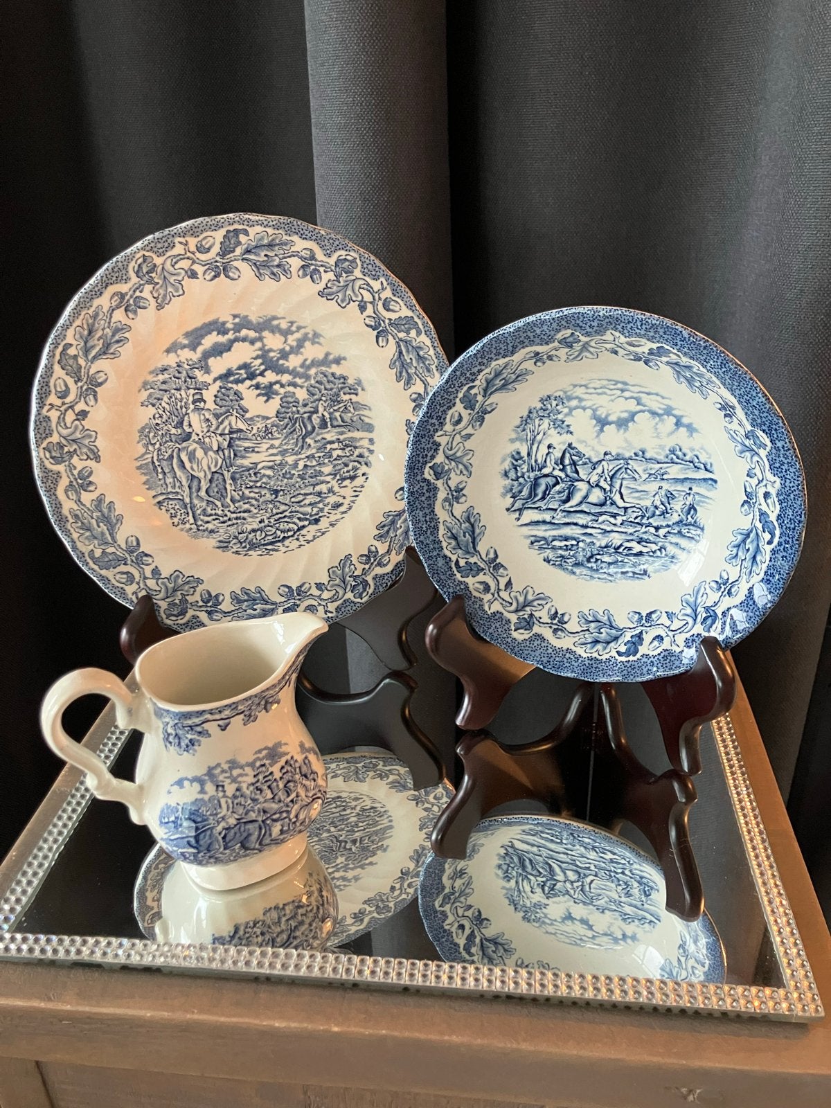 Myotts Country Life Serviesonderdelen - Staffordshire Ware, Antiek en Kunst, Antiek | Servies los, Ophalen of Verzenden