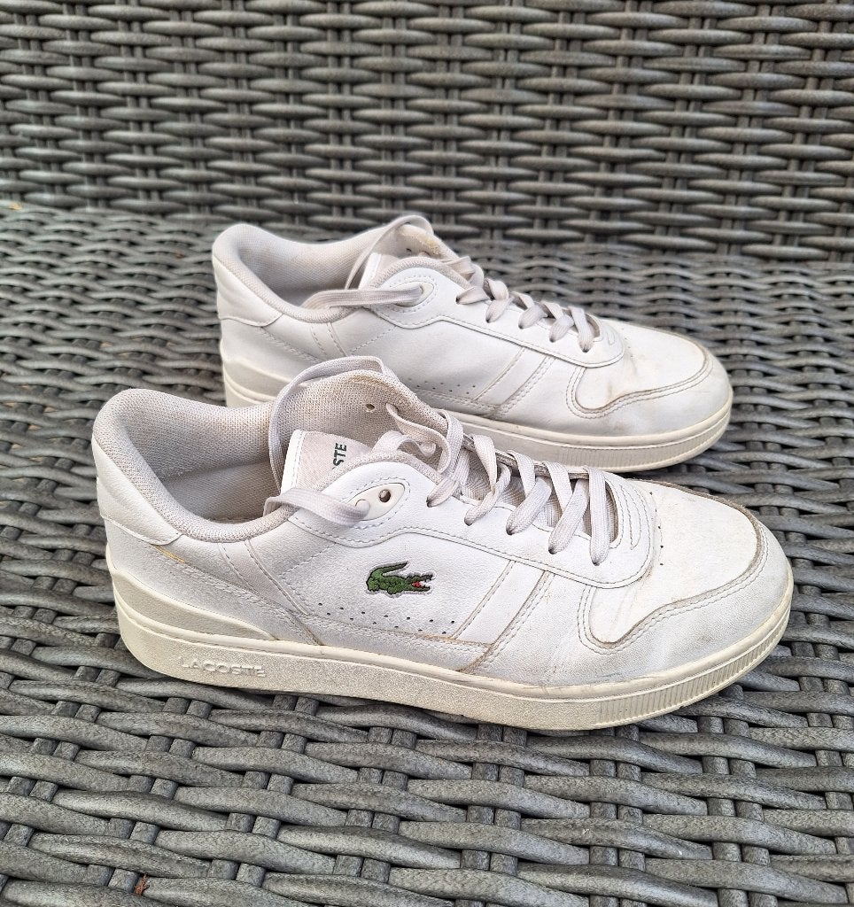 Lacoste Sneakers in maat 41 wit, Kleding | Heren, Ophalen, Gedragen, Wit, Lacoste