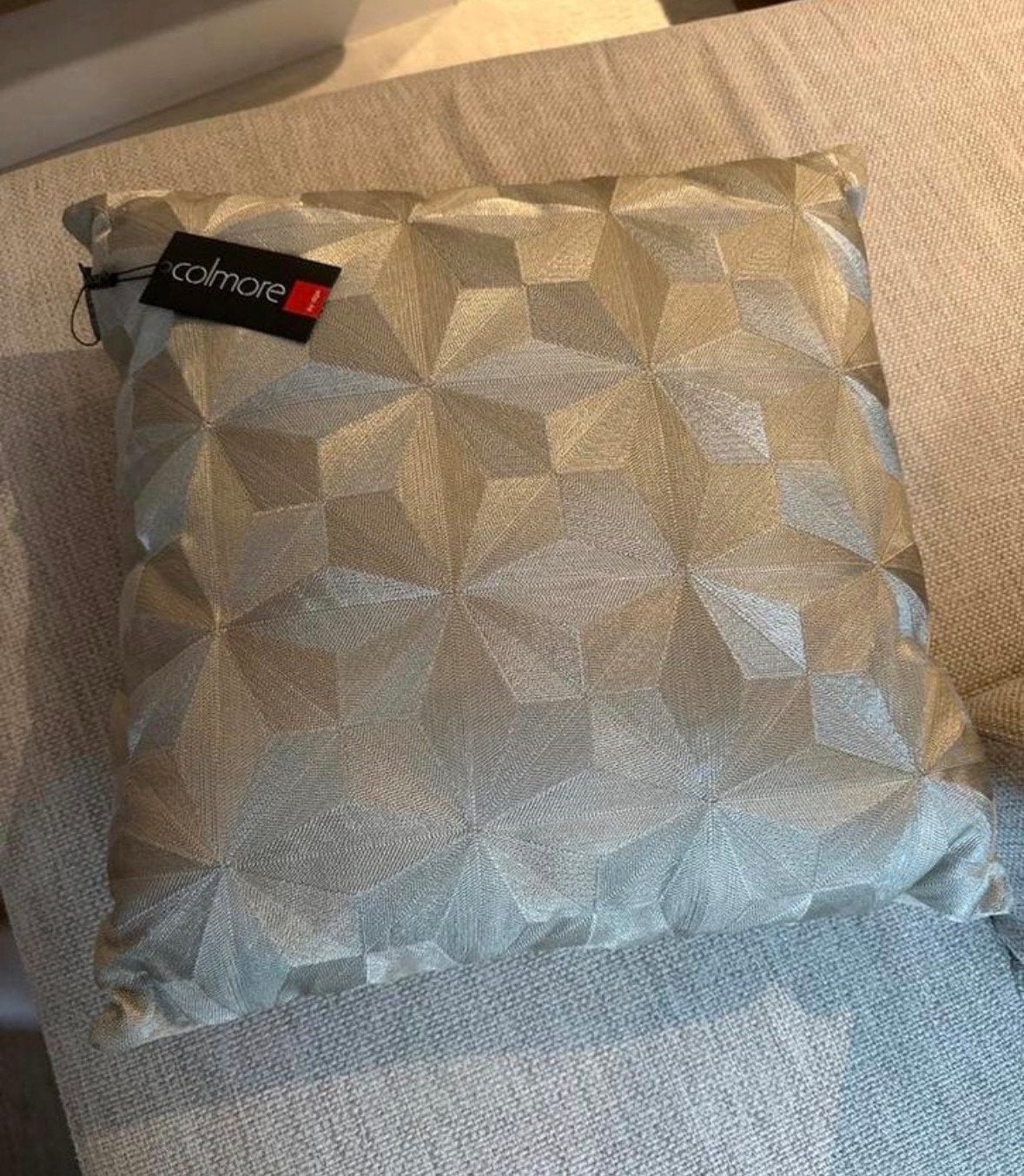 Colmore Design Sierkussen 50x50 cm Beige (Crème kleur), Overige merken, Verzenden, Beige, Vierkant