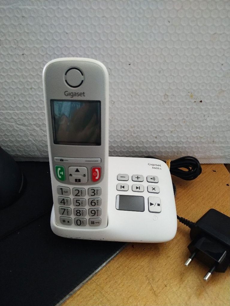 Gigaset A605A analoge huistelefoon met antwoordapparaat, Telecommunicatie, Ophalen of Verzenden, Zo goed als nieuw, 1 handset