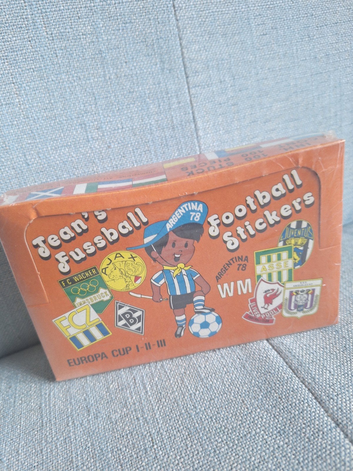Panini Jean's Fussball Football 1978 Box Sealed (WK 1978), Ophalen of Verzenden