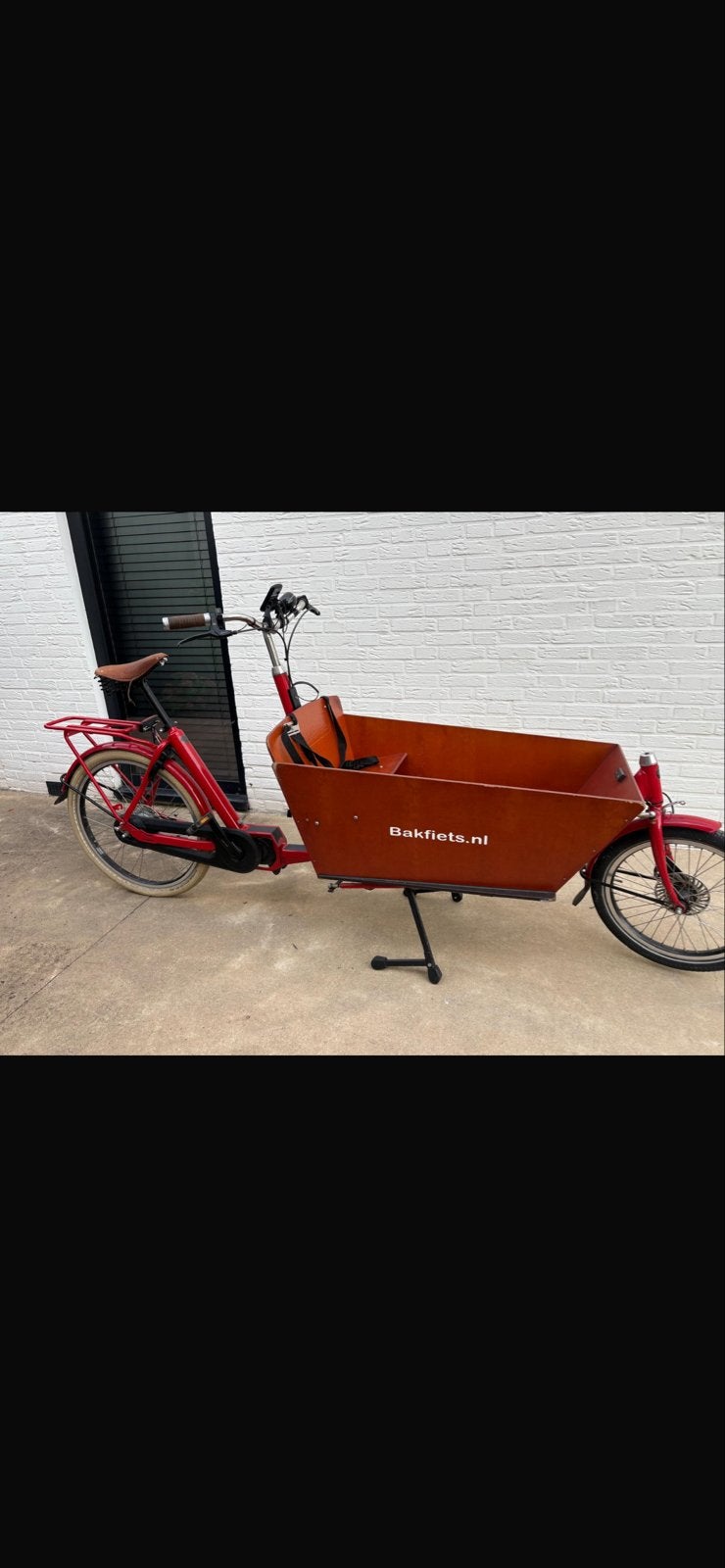 Bakfiets nl CargoBike Long, Fietsen en Brommers, Fietsen | Bakfietsen, Gebruikt, Elektrisch, 2 kinderen, Schijfrem