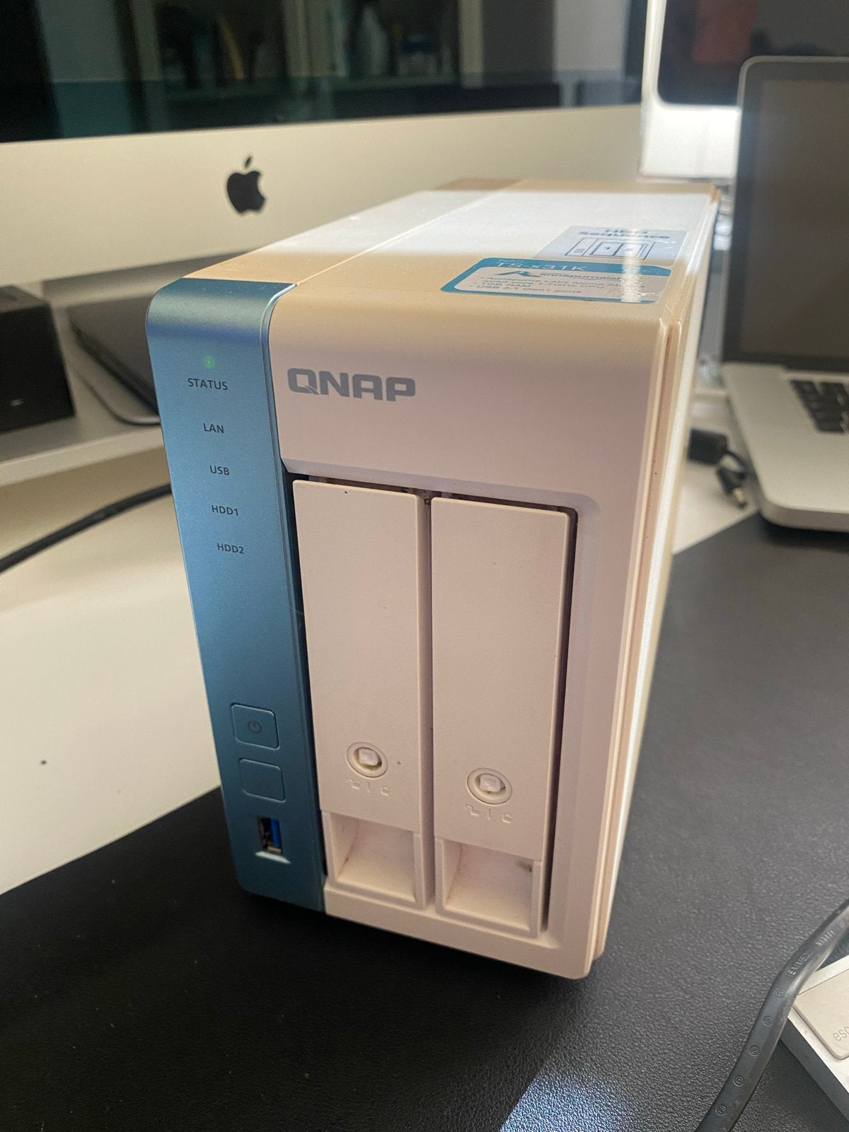QNAP TS-231K NAS - 2-bay Network Attached Storage, Ophalen, Gebruikt