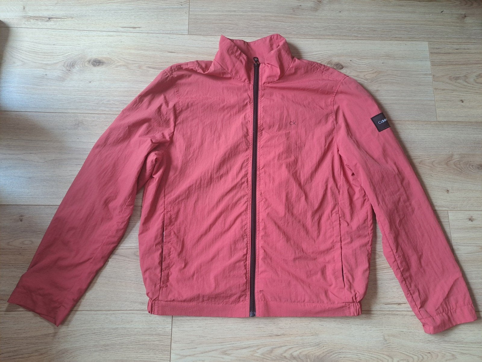 Windjas Calvin Klein, Ophalen of Verzenden, Zo goed als nieuw, Rood, Calvin Klein