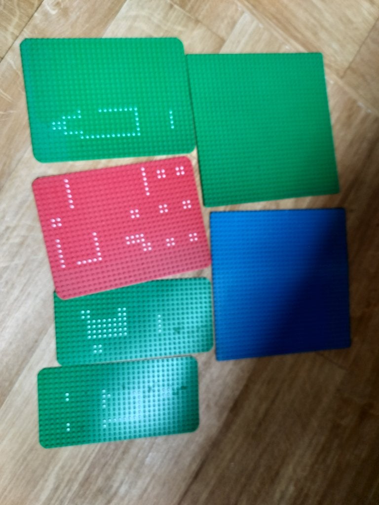 Lego bouwplaten, Kinderen en Baby's, Speelgoed | Duplo en Lego, Overige thema's, Lego, Ophalen of Verzenden, Zo goed als nieuw