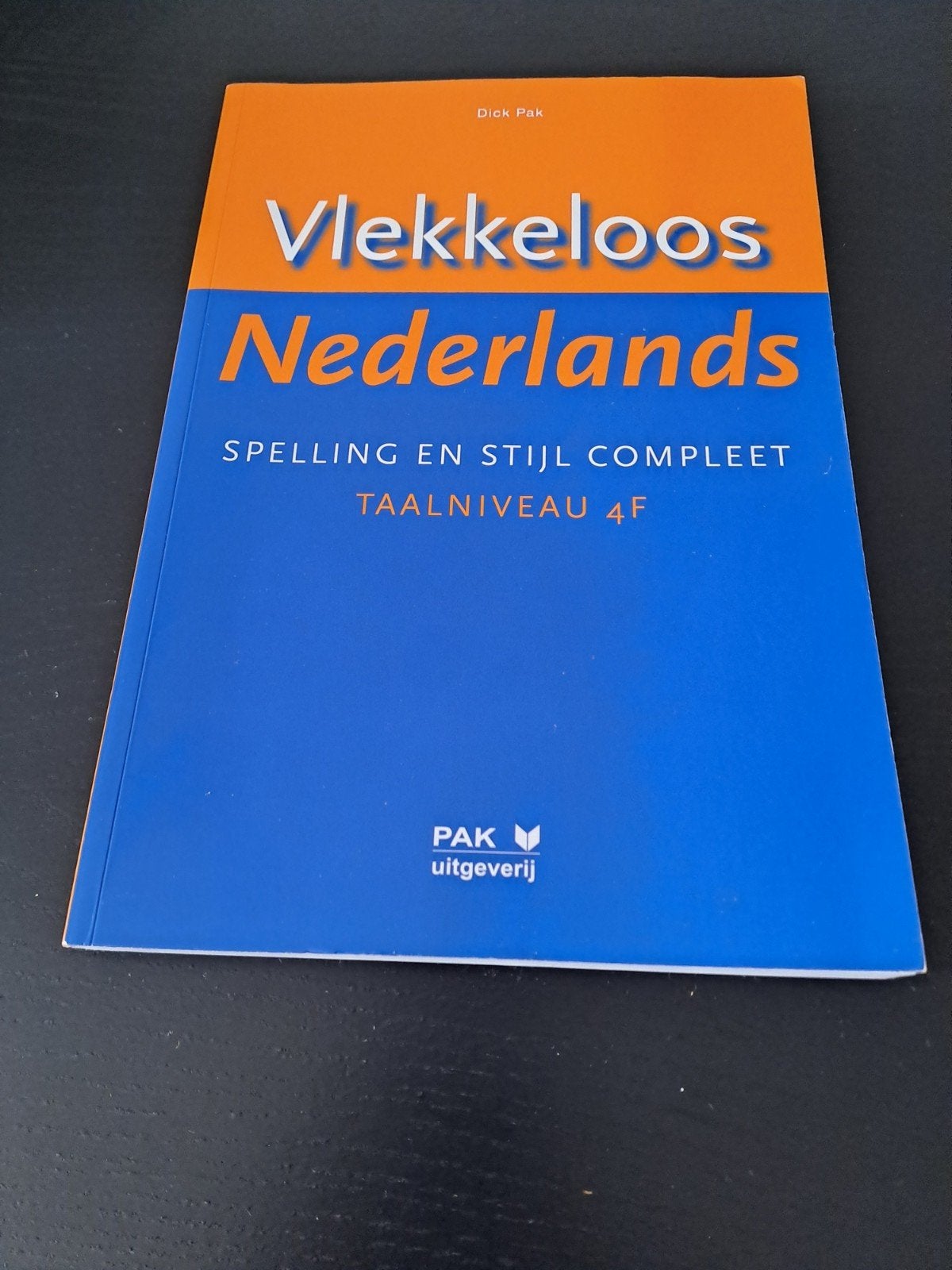 Vlekkeloos Nederlands 9789077018583, Boeken, Studieboeken en Cursussen, Zo goed als nieuw, Alpha, Dick Pak, HBO