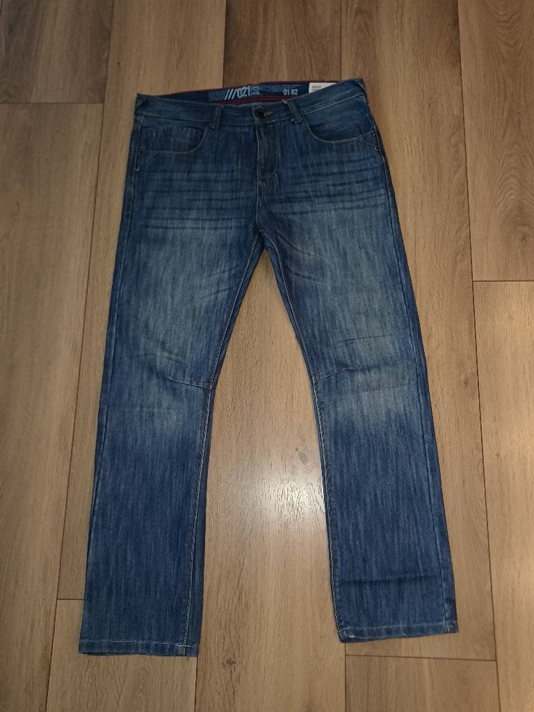 spijkerbroek denim, Blauw, Overige jeansmaten, Ophalen of Verzenden, Zo goed als nieuw
