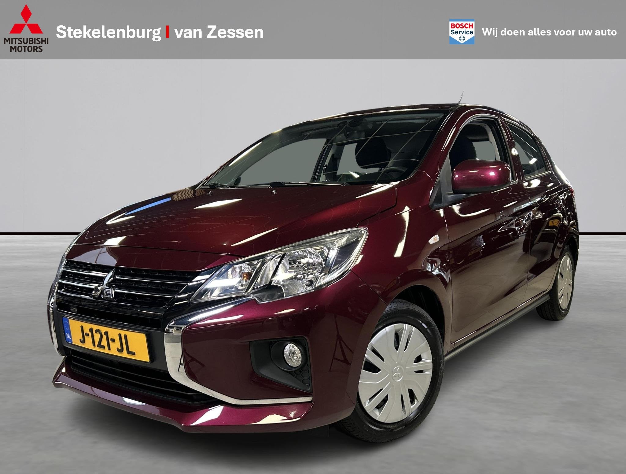 Mitsubishi Space Star 1.0 Cool+, Voorwielaandrijving, Stof, Gebruikt, Euro 6