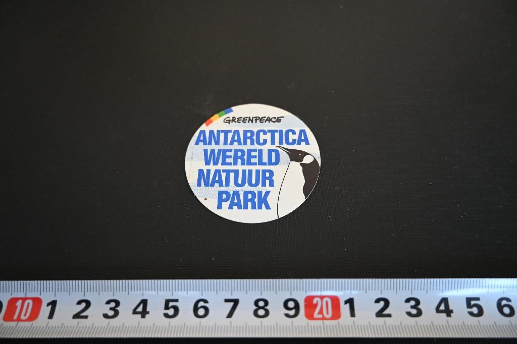 sticker GREENPEACE Antarctica wereld natuur park, Ophalen, Zo goed als nieuw, Sticker