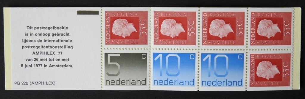 Postzegels  mapje Amphilex  1977, Verzenden, Na 1940, Postfris