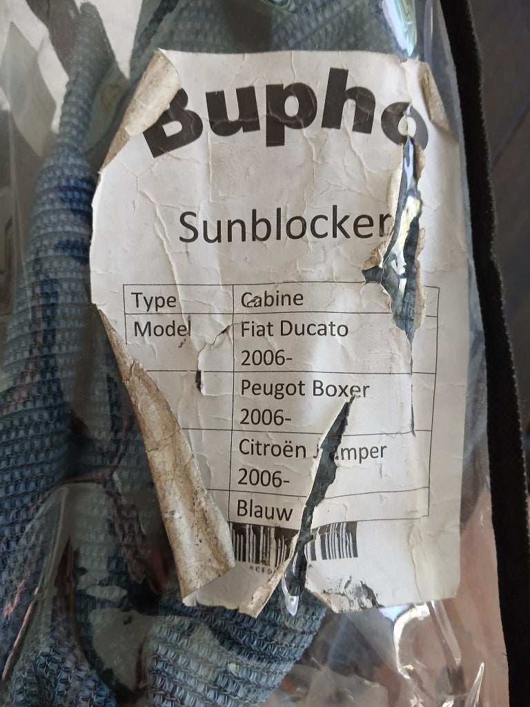 Sunblocker, Ophalen of Verzenden