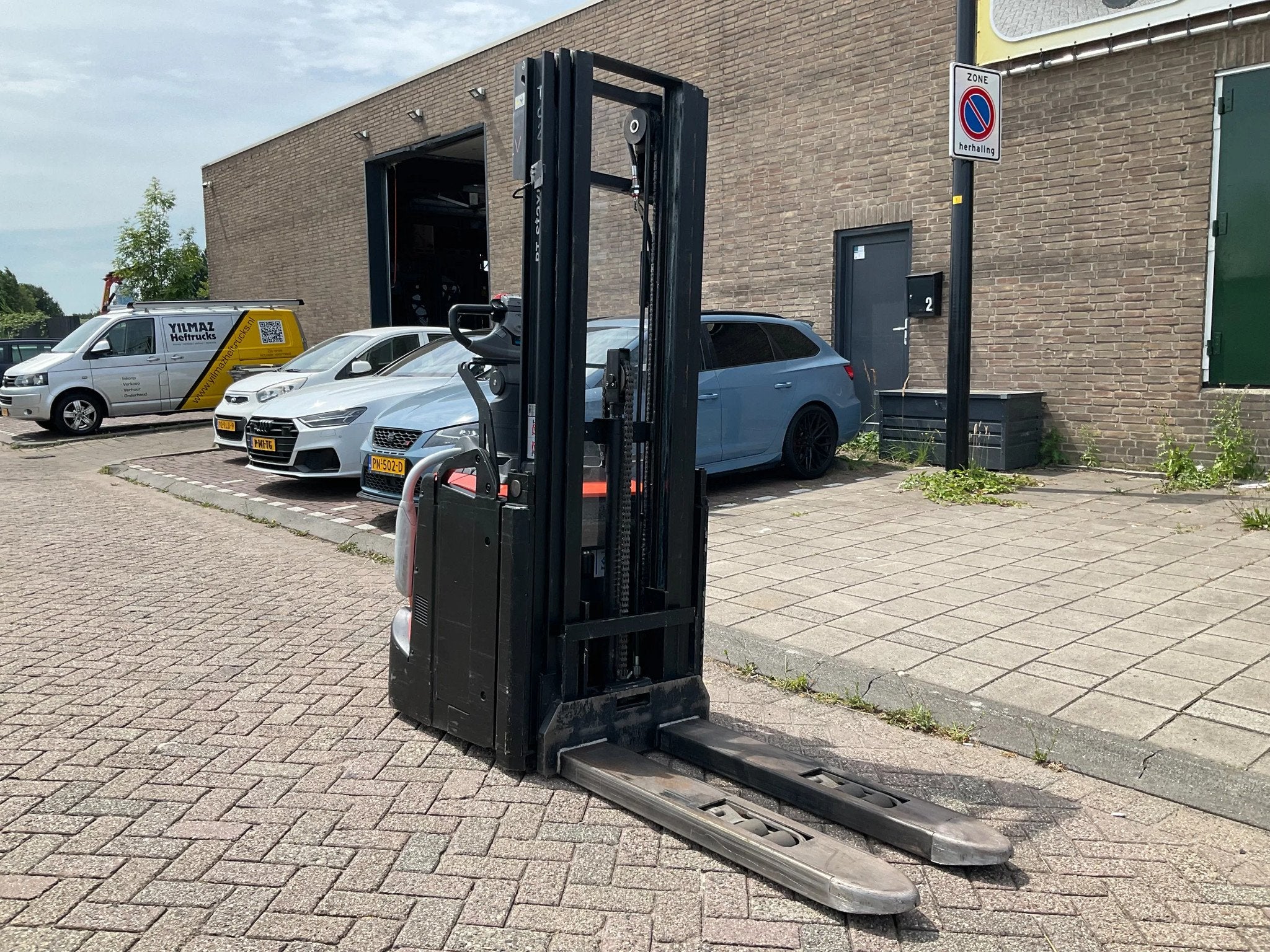 BT SPE120L 1200KG 4.50METER STAPELAAR / HEFTRUCK (bj 2016), Zakelijke goederen, Machines en Bouw | Heftrucks en Intern transport