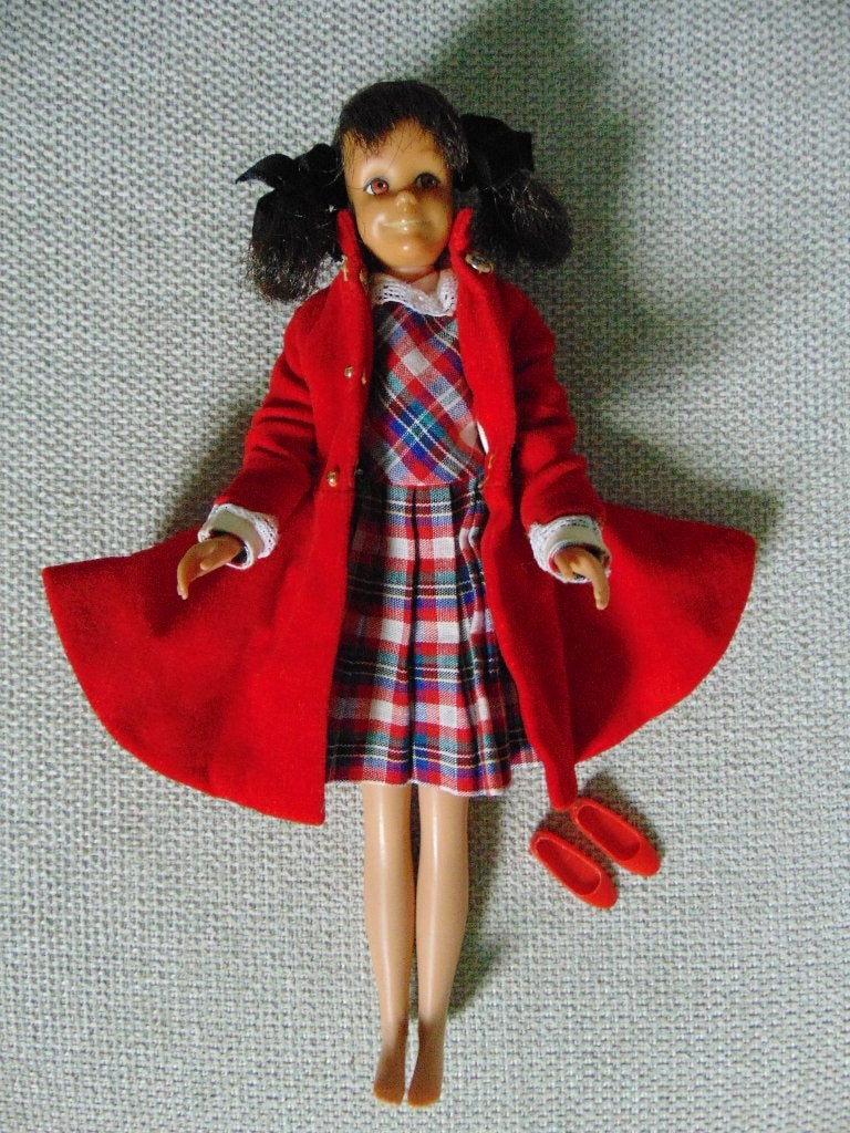Mooi Barbie Skooter popje met mooie kleding, Ophalen of Verzenden, Gebruikt, Pop
