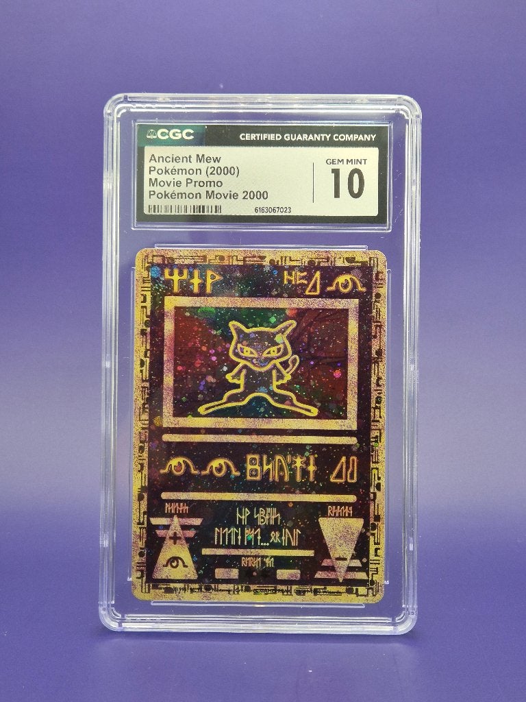 Ancient Mew (Swirl) - CGC 10, Hobby en Vrije tijd, Ophalen of Verzenden, Nieuw, Losse kaart, Foil