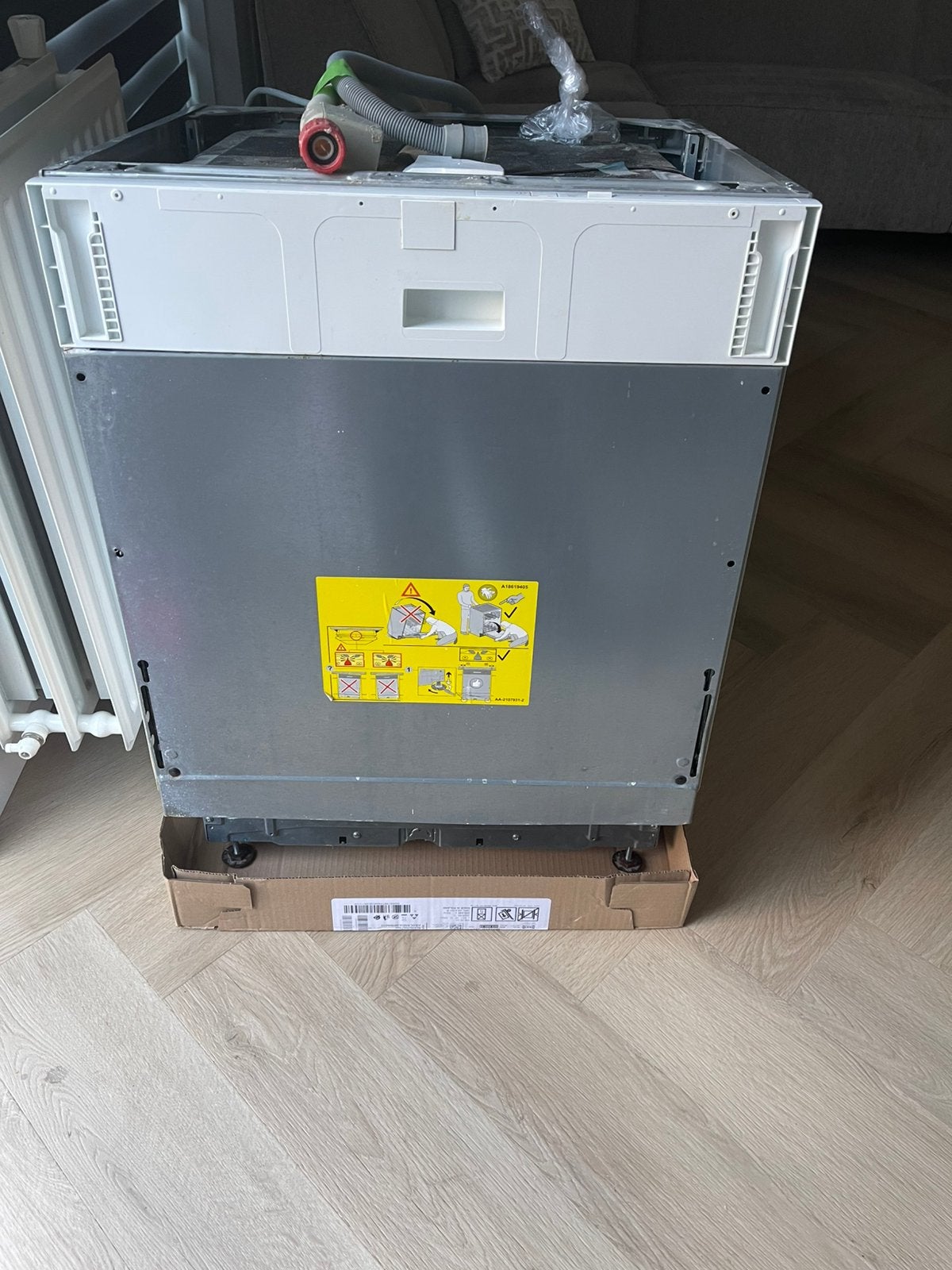 Inbouwvaatwasser goed werkend, Ophalen, Gebruikt, Inbouw, Minder dan 85 cm