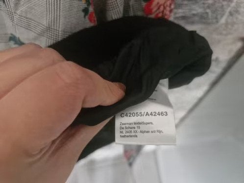 Grijs jasje met rozen Maat 38 (m) h3, Maat 38/40 (M), Zeeman, Zeeman, Ophalen of Verzenden