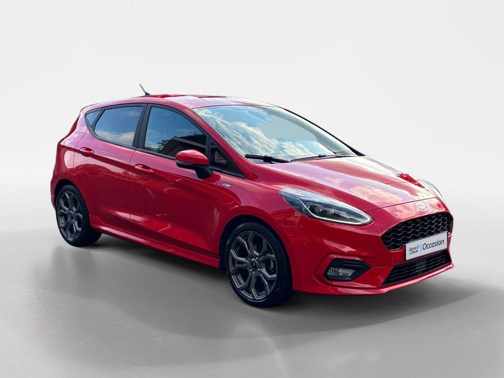 Ford Fiesta 1.0 EcoBoost ST-Line 125PK Automaat | Adaptieve, Auto's, 12 maanden, Gebruikt, 49 €/maand, Bedrijf