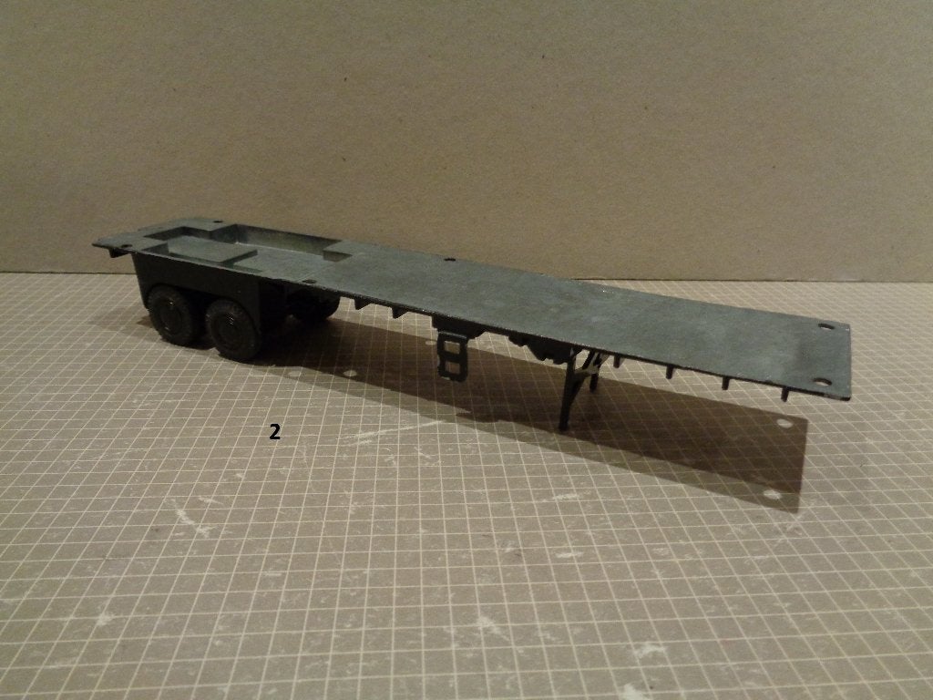 lion trailer onderkant, Ophalen of Verzenden, Zo goed als nieuw, Bus of Vrachtwagen, Lion Toys