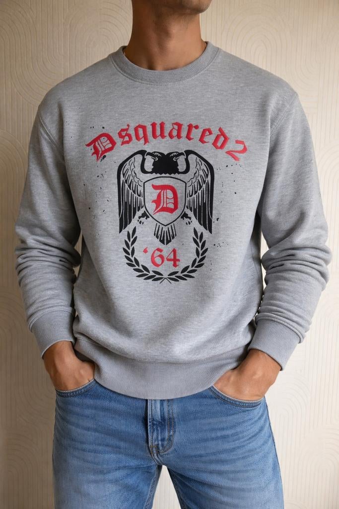 Dsquared2 trui grijs maat XL, Kleding | Heren, Gerringa, Dsquared2, Erikgerringa@hotmail.com, Ophalen of Verzenden