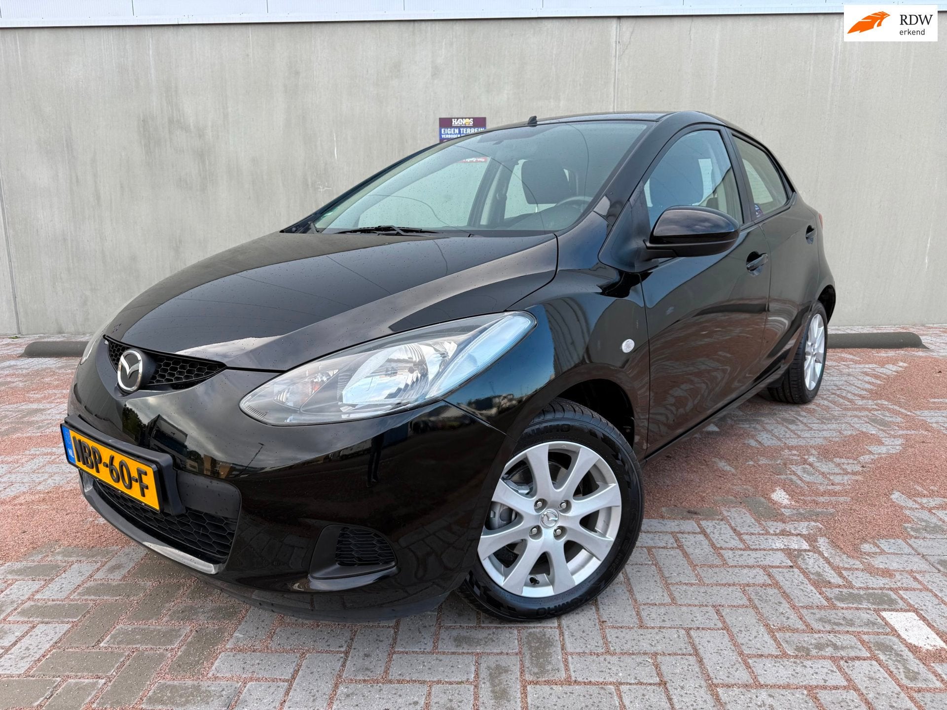 Mazda 2 1.3 TS EDITION| NIEUW APK|AIRCO|LM VLGN|5D|E-PKKT|, Auto's, Voorwielaandrijving, Stof, Gebruikt, Zwart