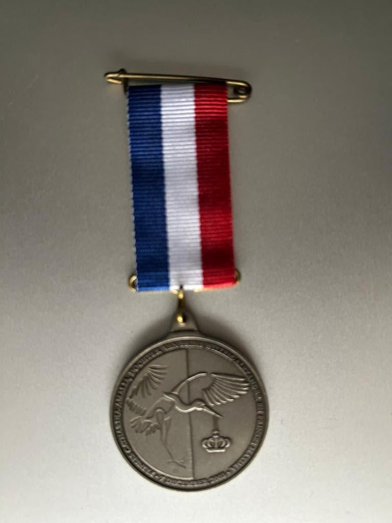 Medaille van geboorte Prinses Catharina Amalia, Ophalen of Verzenden, Overige materialen