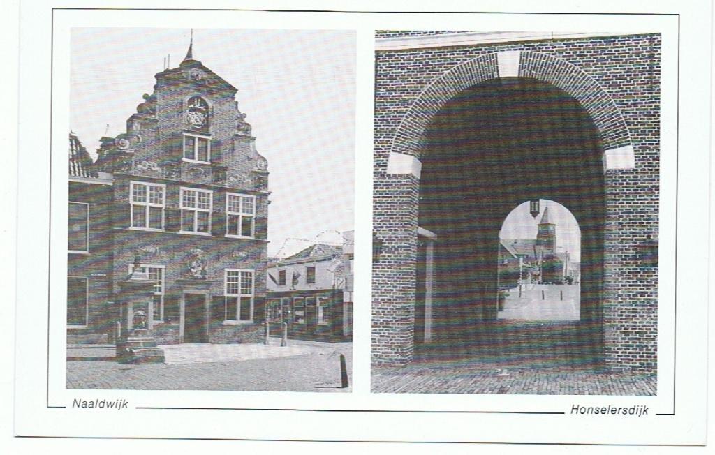 Naaldwijk Honselersdijk  Raadhuis Nederhof  Nr. 295, Ophalen of Verzenden, Ongelopen, Zuid-Holland
