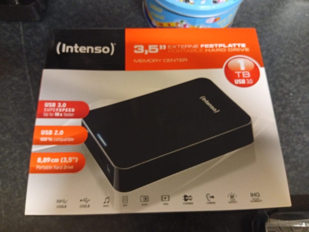 3,5 Hard Drive, Computers en Software, Harde schijven, Nieuw, Ophalen of Verzenden, 1TB, Laptop