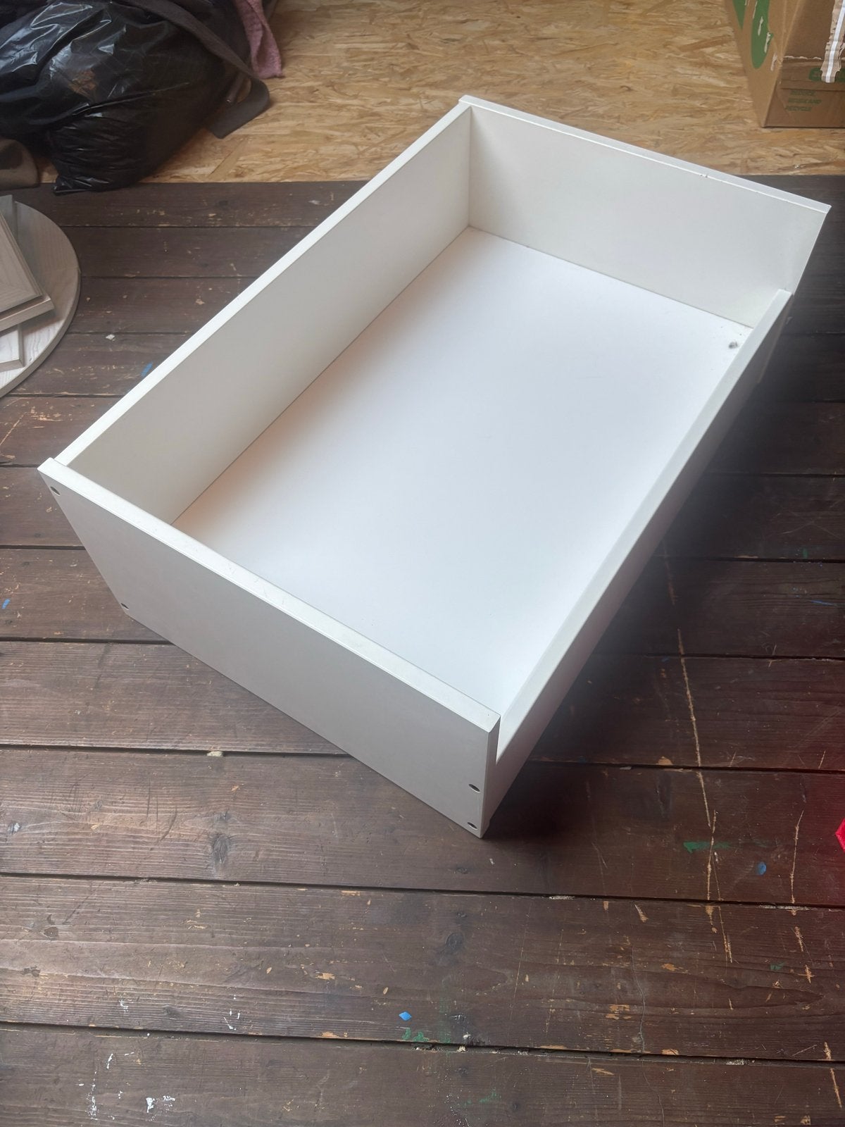 Ikea kattenmand, Ophalen