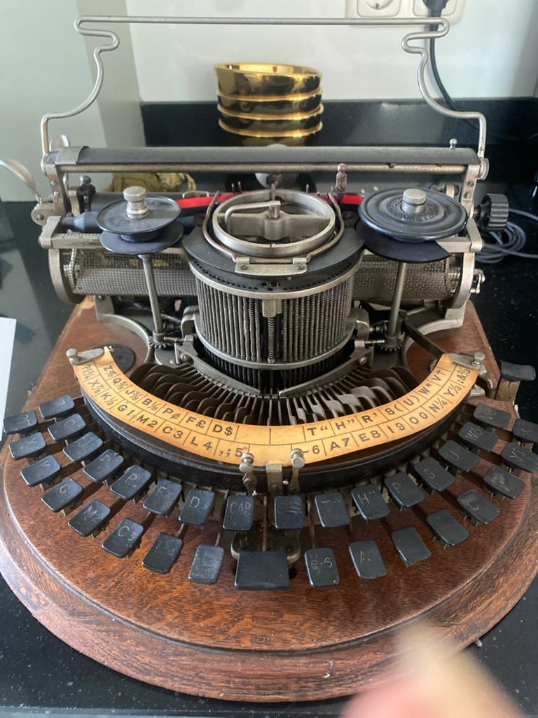 Hammond antieke tyoemachine, Diversen, Typemachines, Ophalen of Verzenden