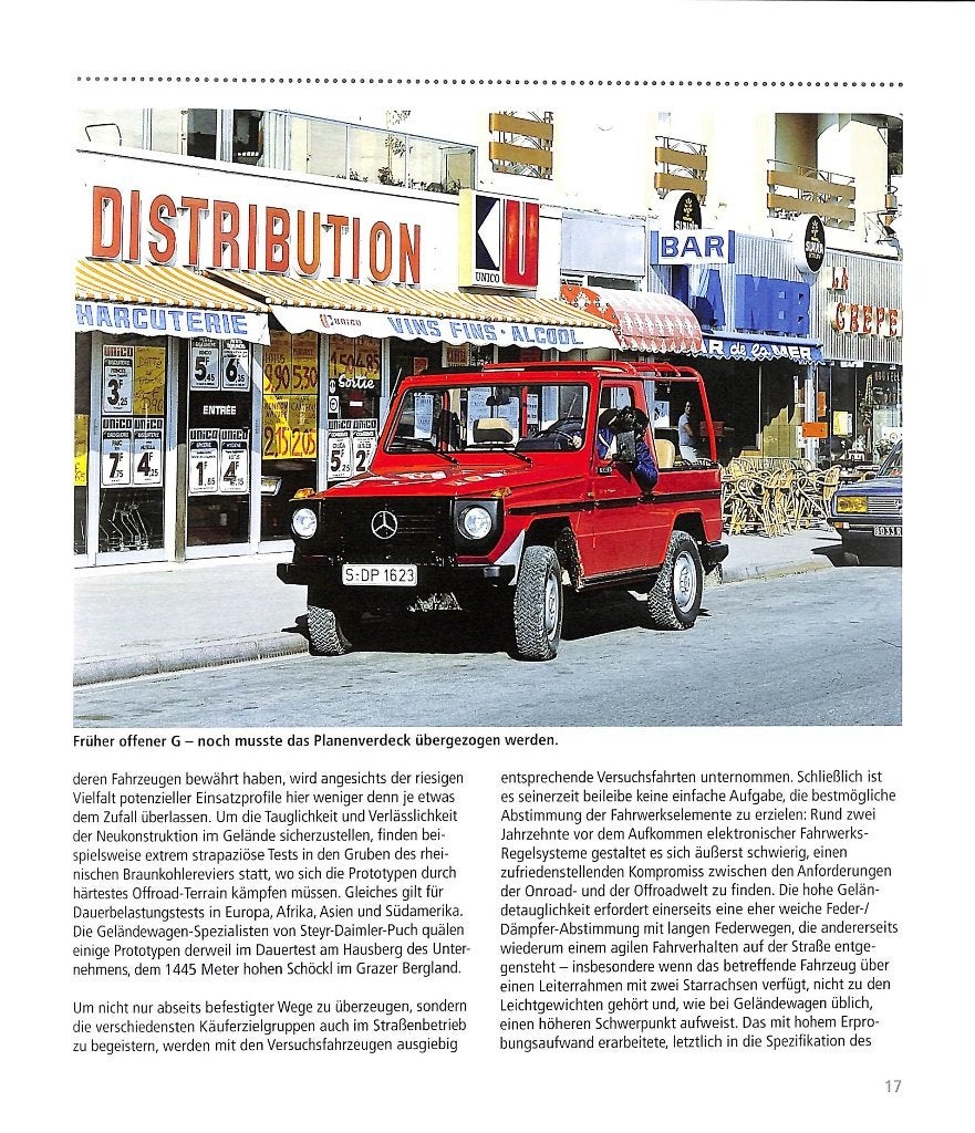 Mercedes-Benz G-Klasse, Verzenden, Joachim Hack, Nieuw, Mercedes