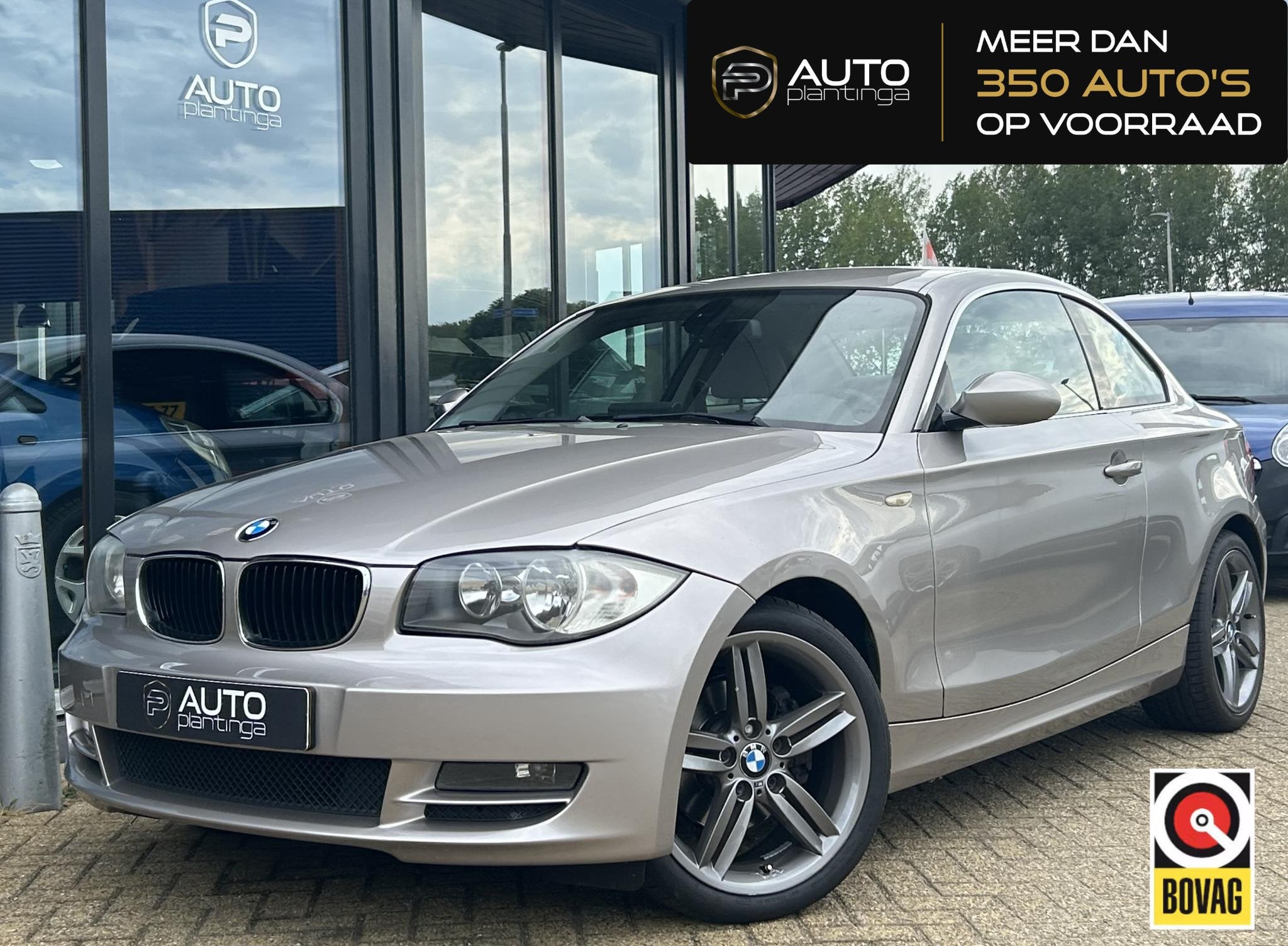 BMW 1-serie Coupé 125i High Executive 218PK | 3.0 Motor | 6, Auto's, BMW, Euro 5, Gebruikt, Beige, 700 kg