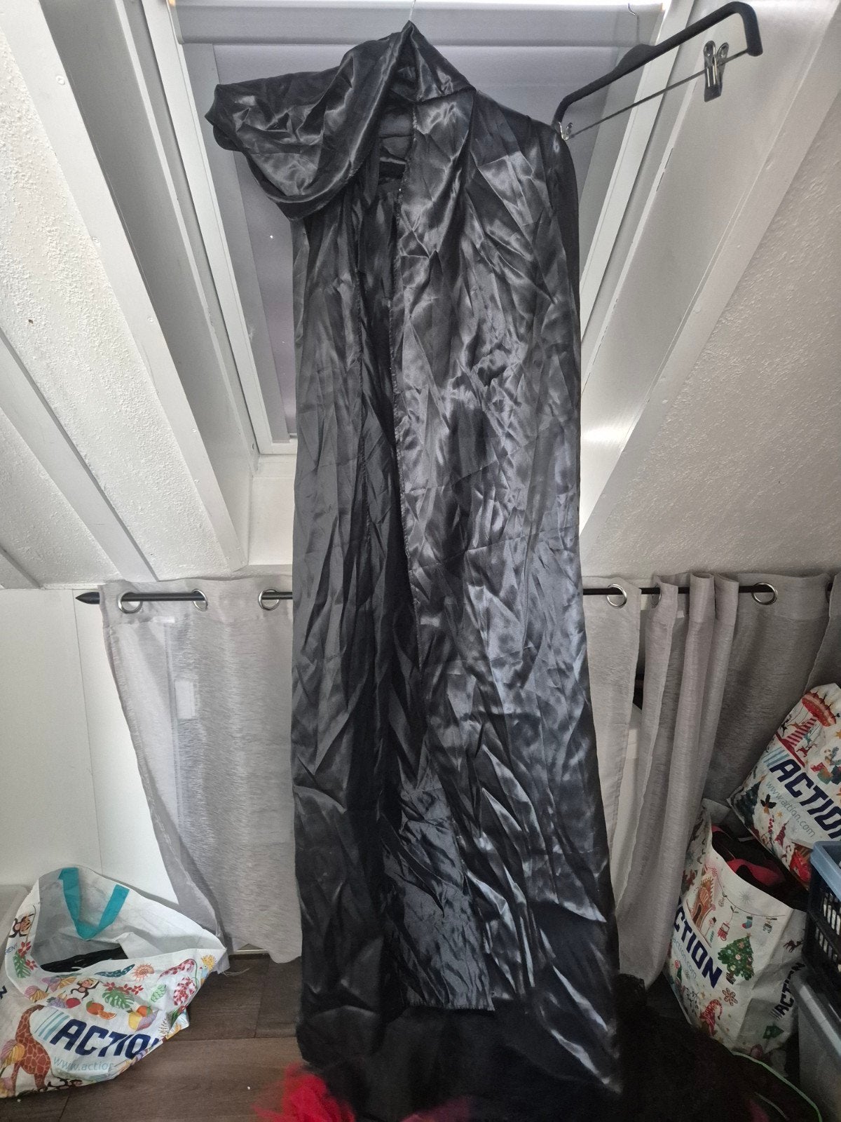 Halloween carnaval cape 160 lang, Kleding | Heren, Ophalen of Verzenden, Halloween