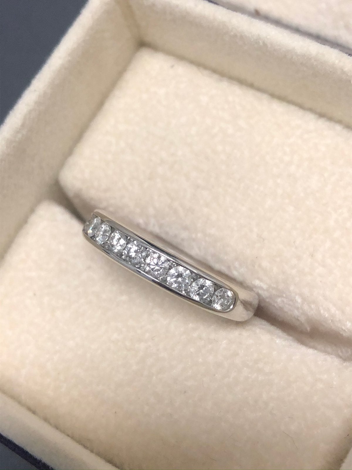 Dia D’ore - alliance ring - 0,60crt diamant - prachtig, Ophalen of Verzenden, Dame, Zilver, Goud